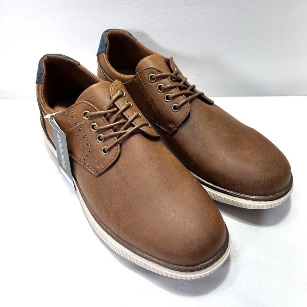 Aston Marc Men’s Anson Oxford Men's Shoes Brown Tan  US 9 -‎ No Box